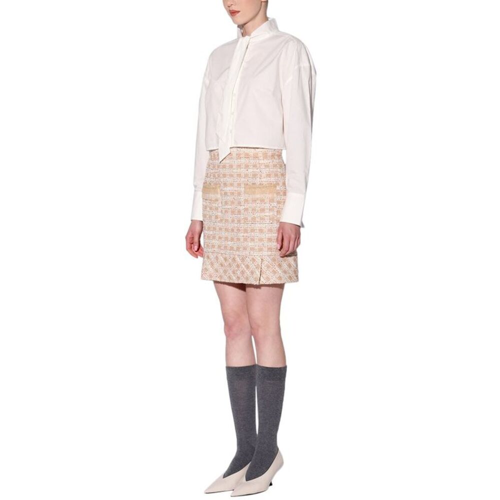 Walter Baker Womens Bree Skirt, Tan - Picture 3 of 5